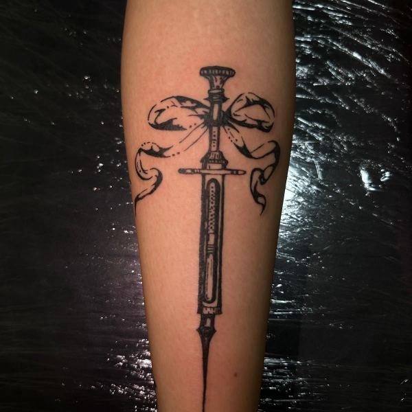 עבודת קעקוע מהסטודיו